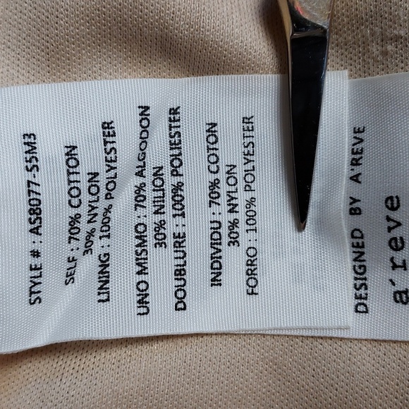 A’reve Black & Nude Lace Skirt - Picture 8 of 9